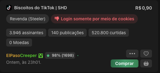 Marketplace de contas